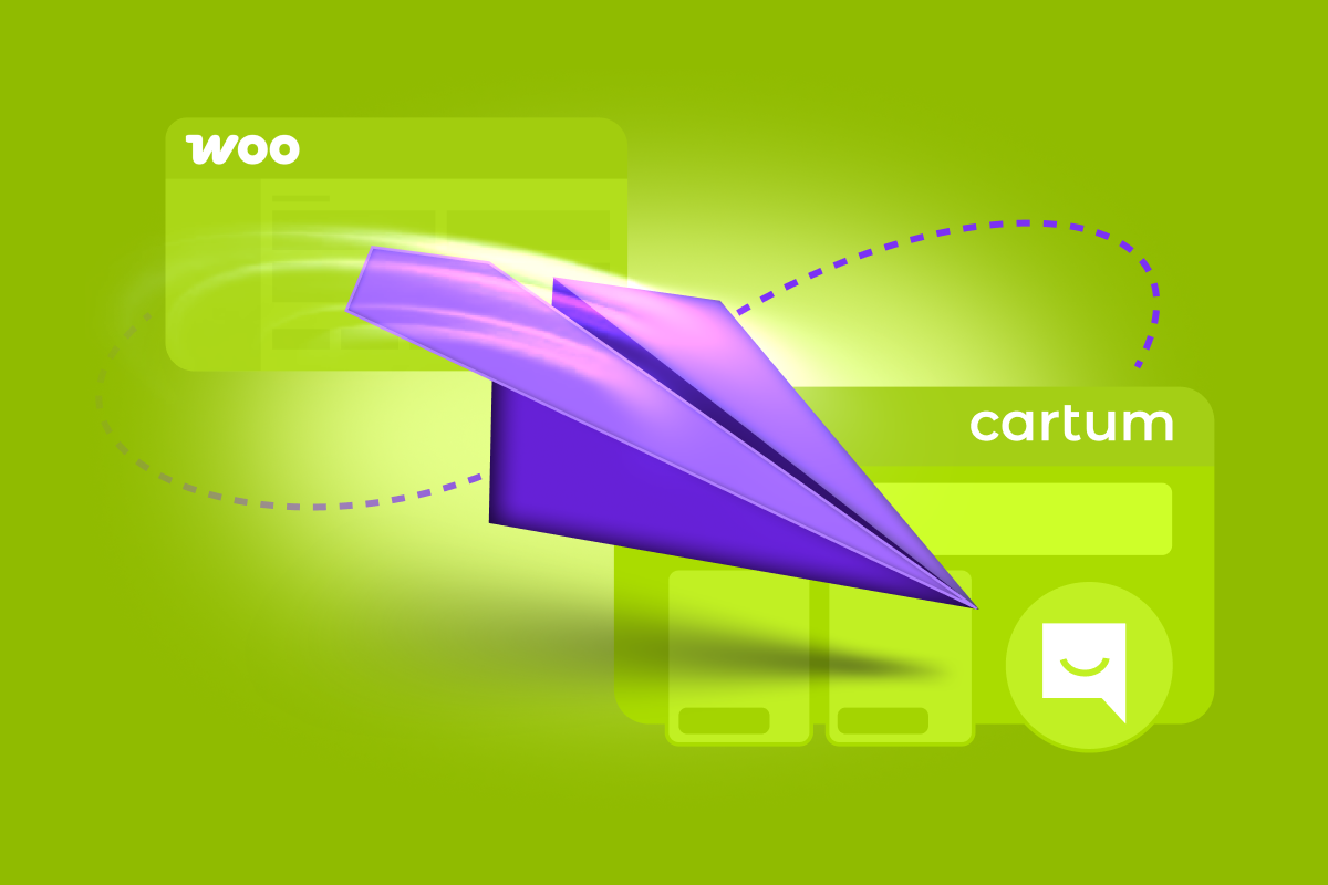 Бесплатно переносите интернет-магазин с WooCommerce на Cartum и получайте два месяца обслуживания в подарок