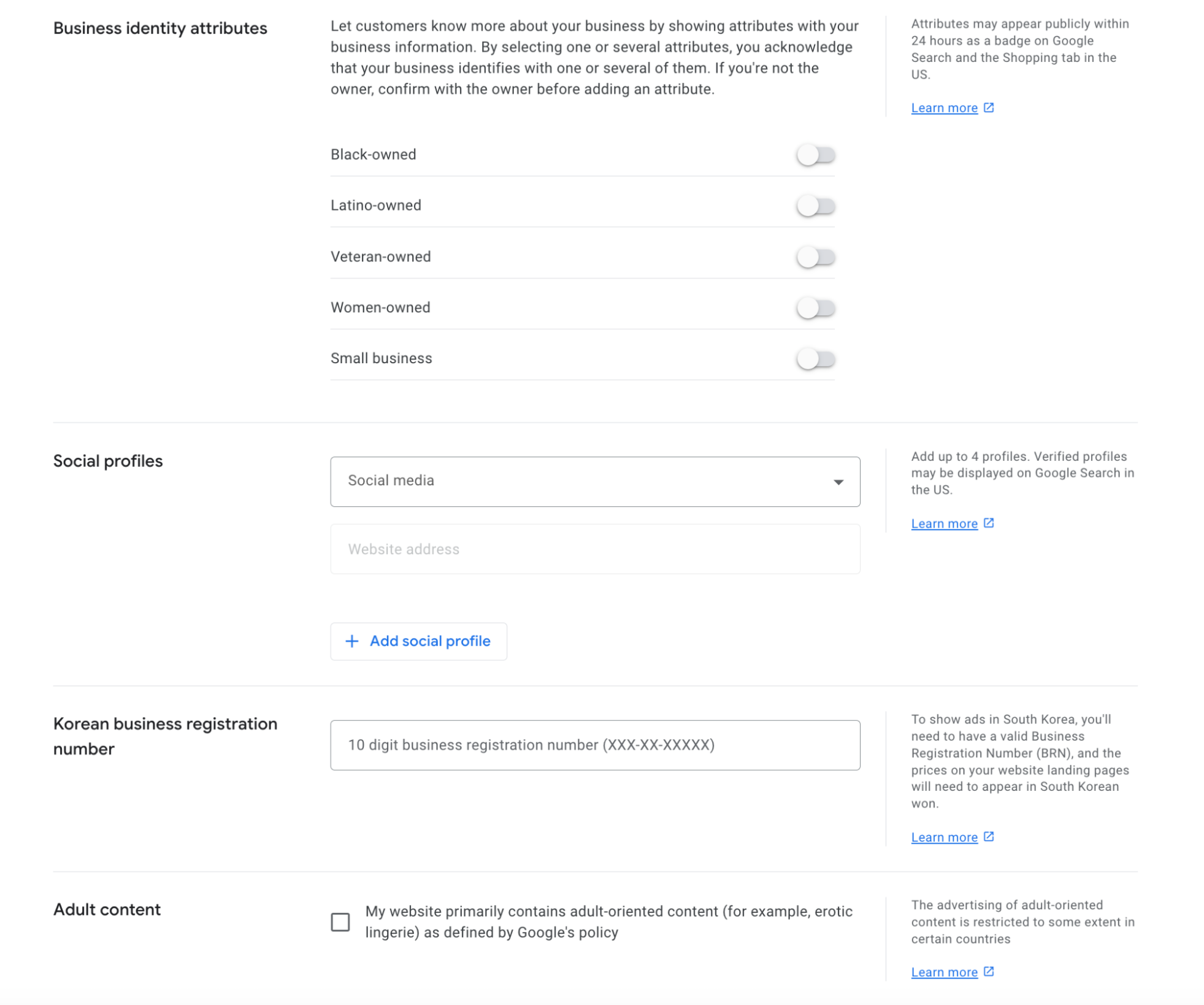 Configurarea Google Merchant Center pasul 10