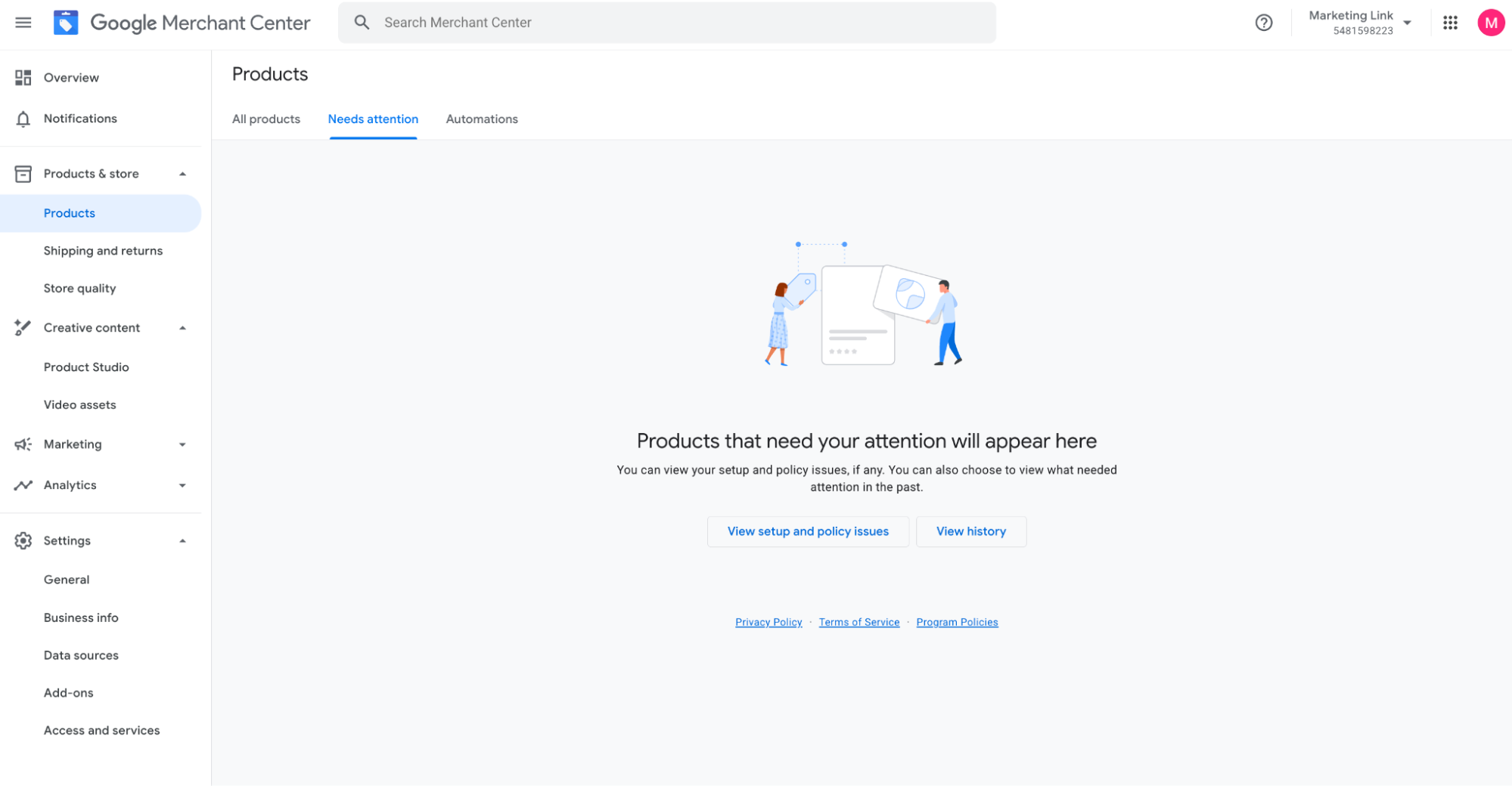 Configurarea Google Merchant Center pasul 15