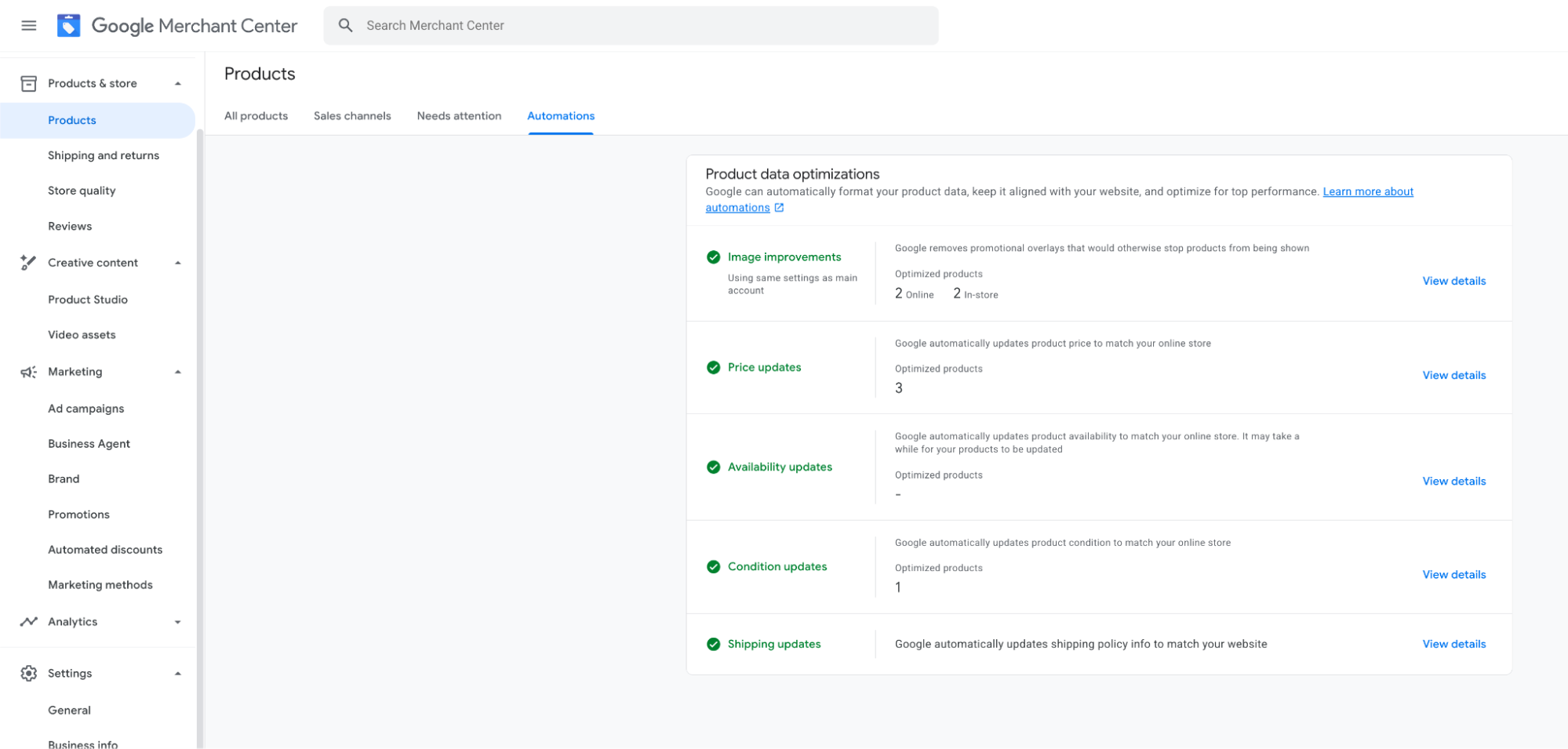 Configurarea Google Merchant Center pasul 17