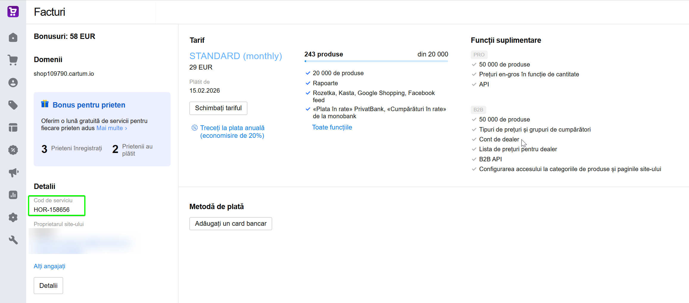 Promoție Invită un prieten la Cartum